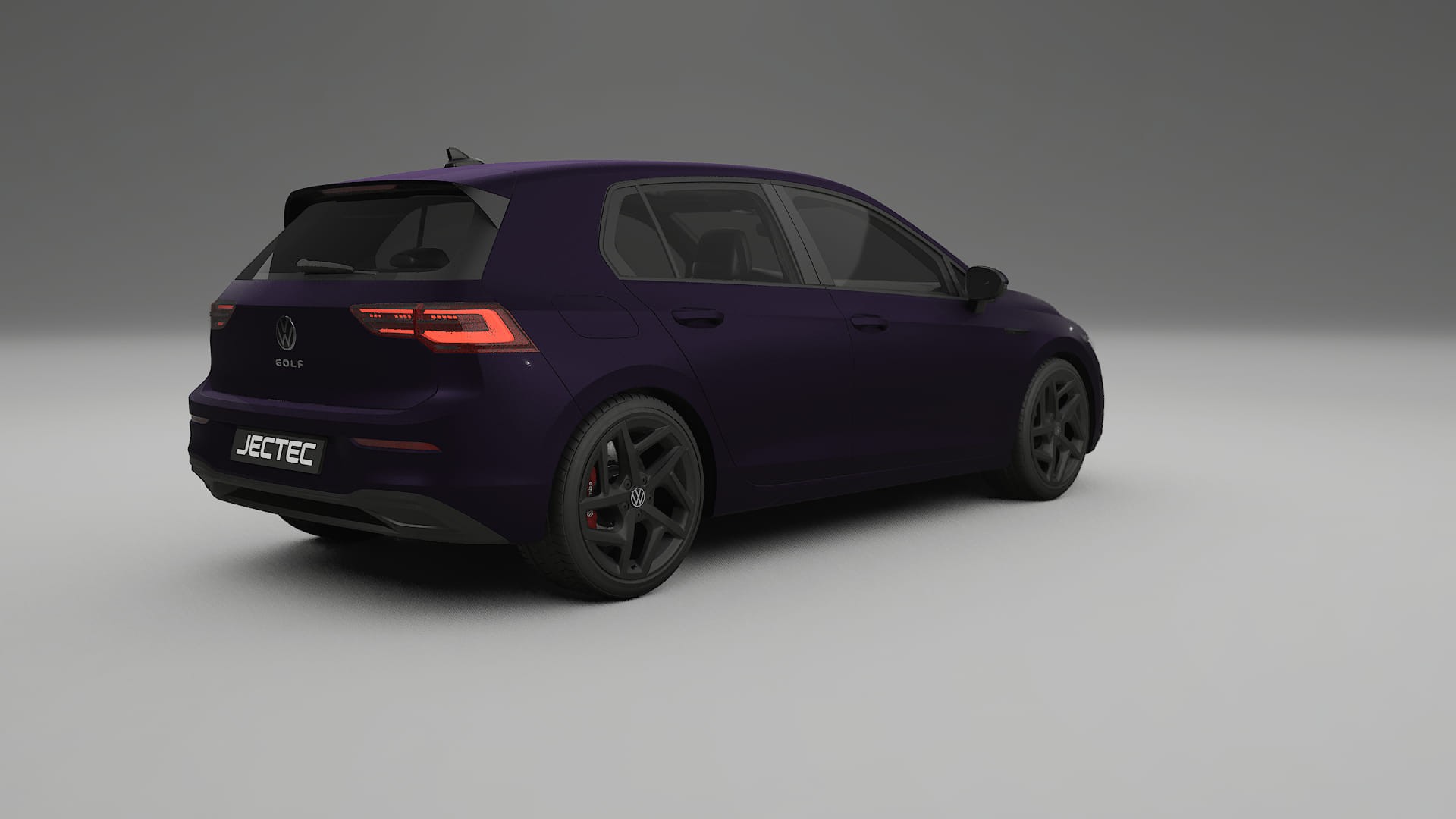 VW Golf Mk8 TPU Lakbeschermingsfolie | VIOLET Kleurveranderende PPF – Volledig Voorgesneden Kit