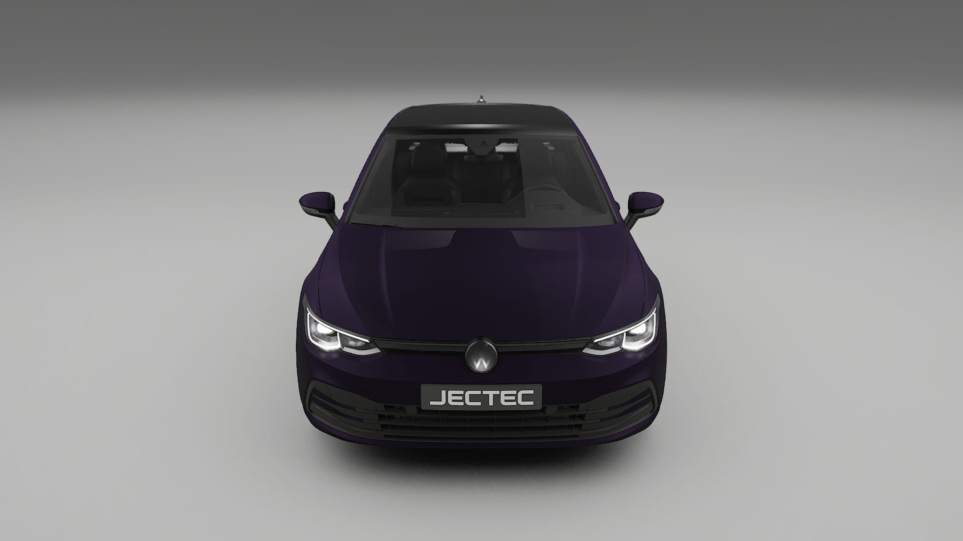 VW Golf Mk8 TPU Lakbeschermingsfolie | VIOLET Kleurveranderende PPF – Volledig Voorgesneden Kit