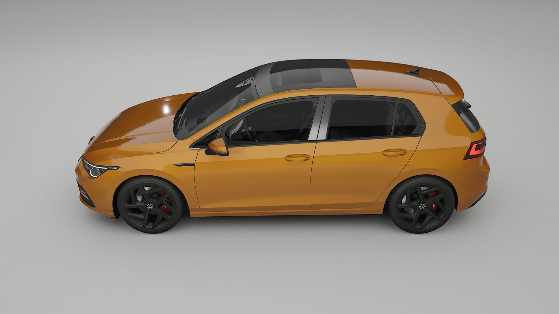 VW Golf Mk8 TPU Lakbeschermingsfolie | DAISY Kleurveranderende PPF – Volledig Voorgesneden Kit