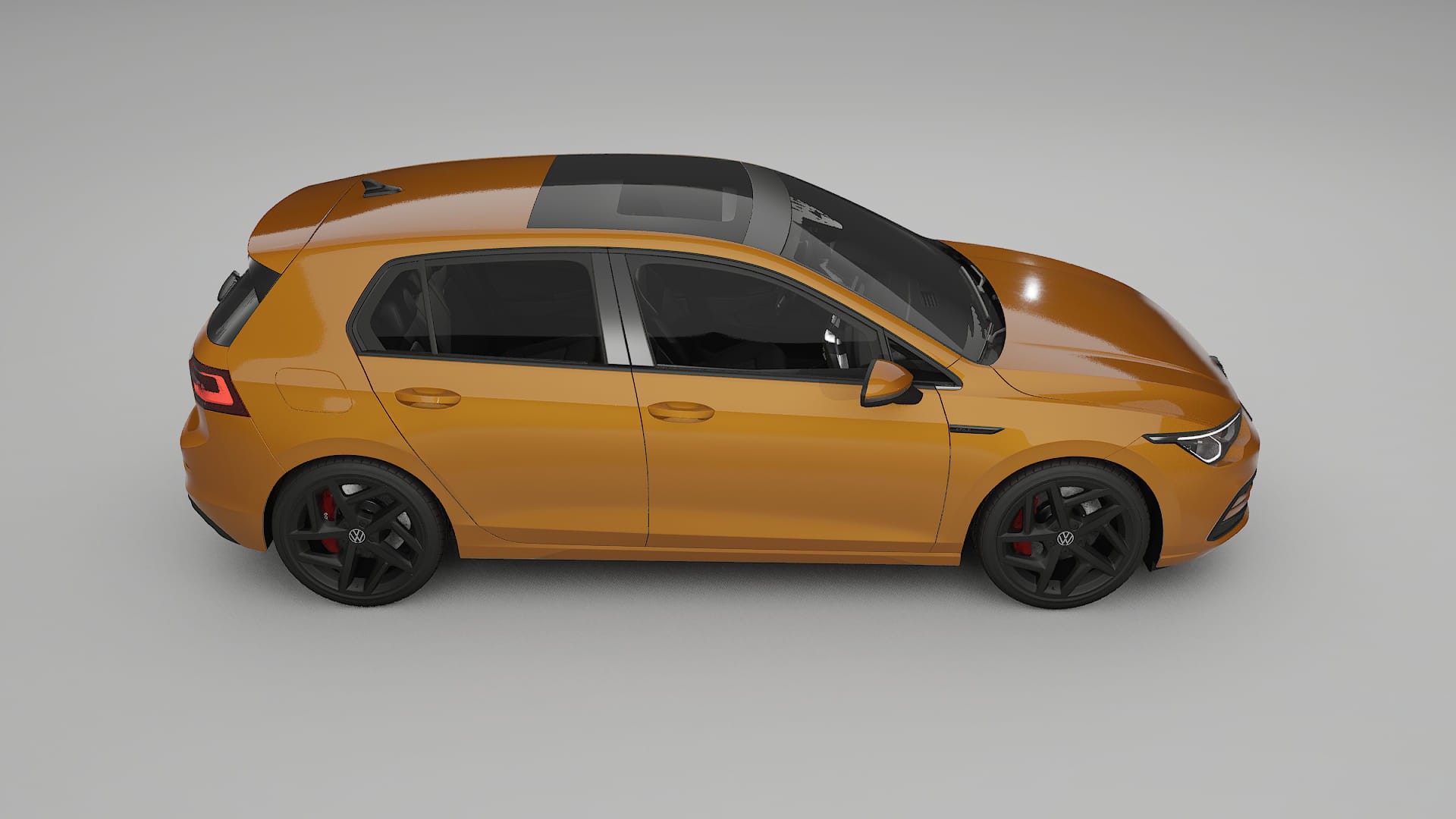 VW Golf Mk8 TPU Lakbeschermingsfolie | DAISY Kleurveranderende PPF – Volledig Voorgesneden Kit