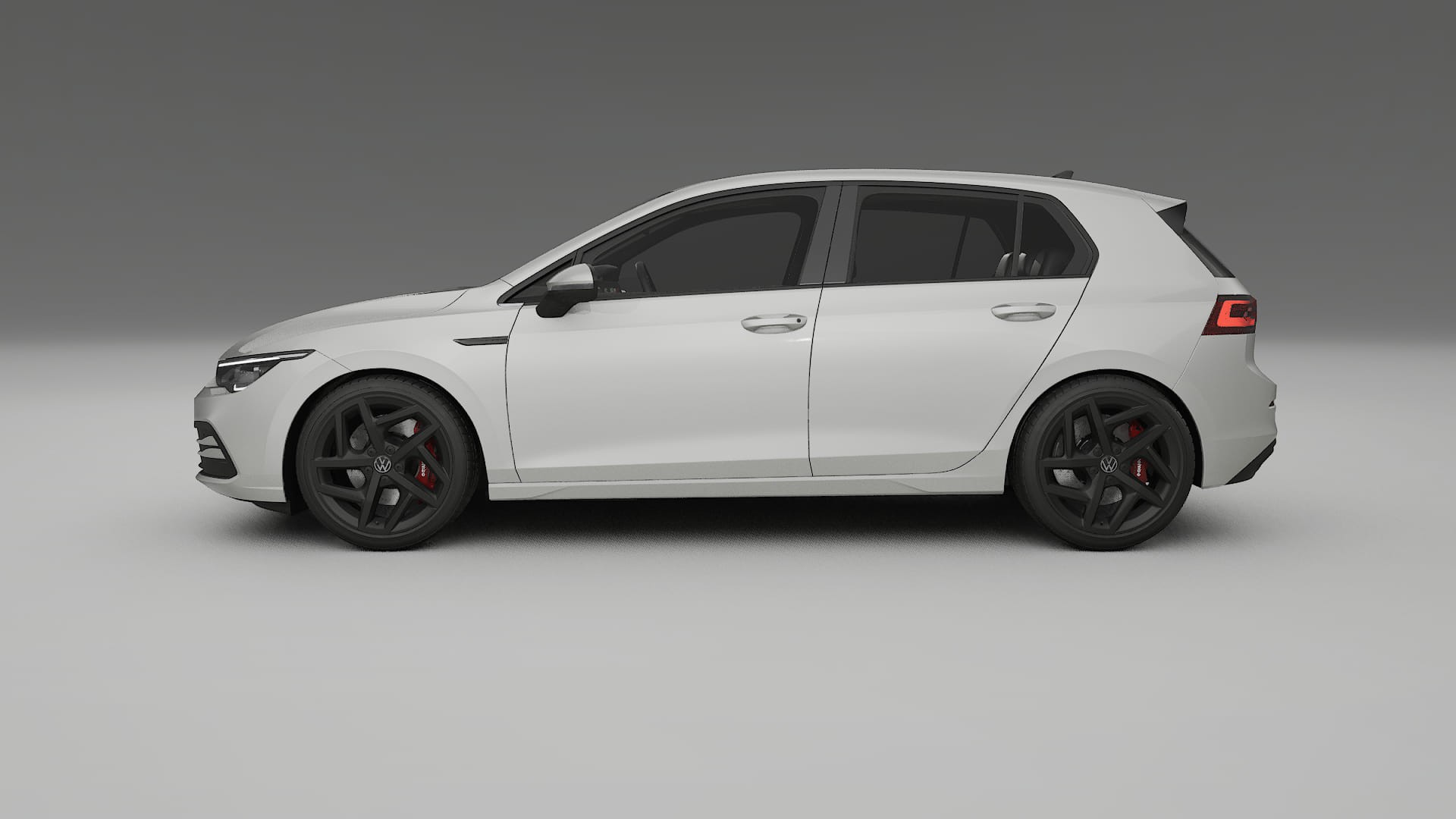 VW Golf Mk8 TPU Lakbeschermingsfolie | PEARL Kleurveranderende PPF – Volledig Voorgesneden Kit