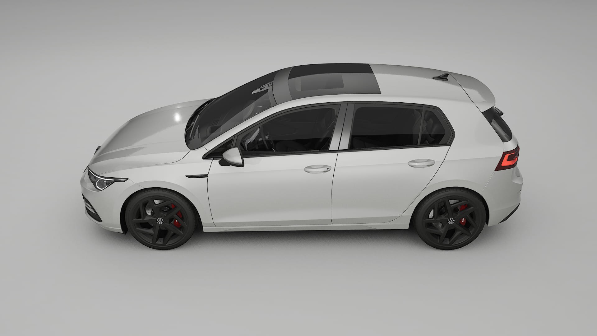 VW Golf Mk8 TPU Lakbeschermingsfolie | PEARL Kleurveranderende PPF – Volledig Voorgesneden Kit