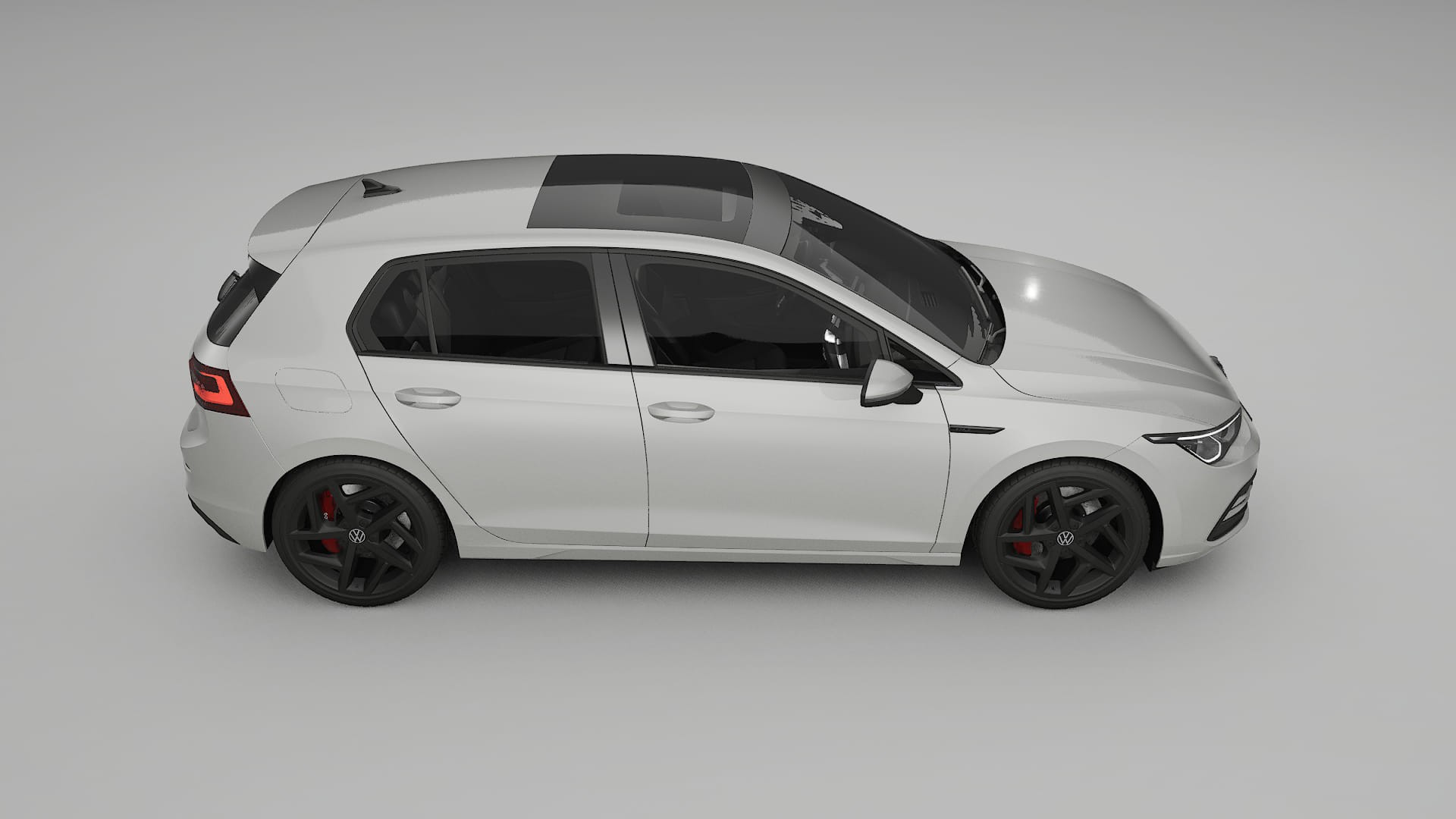 VW Golf Mk8 TPU Lakbeschermingsfolie | PEARL Kleurveranderende PPF – Volledig Voorgesneden Kit