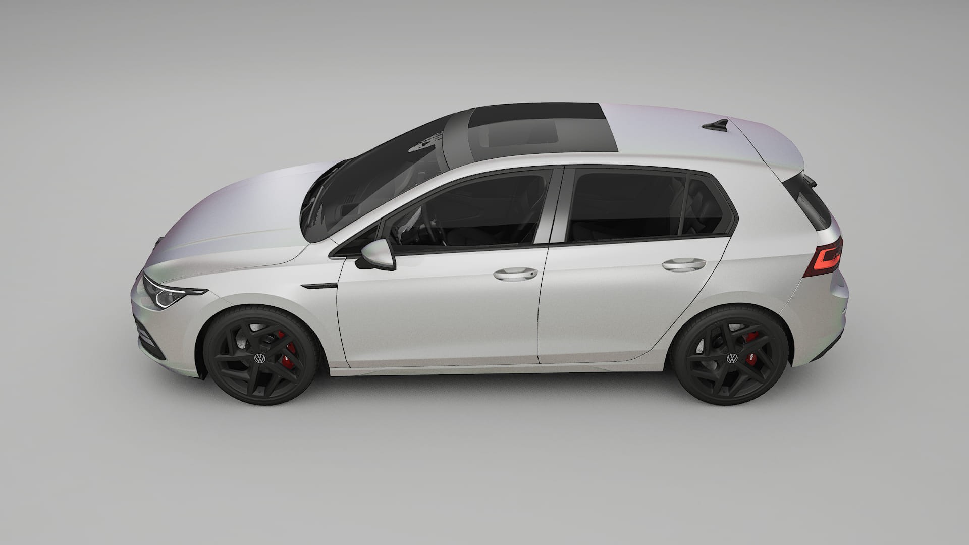 VW Golf Mk8 TPU Lakbeschermingsfolie | NEBULA Kleurveranderende PPF – Volledig Voorgesneden Kit