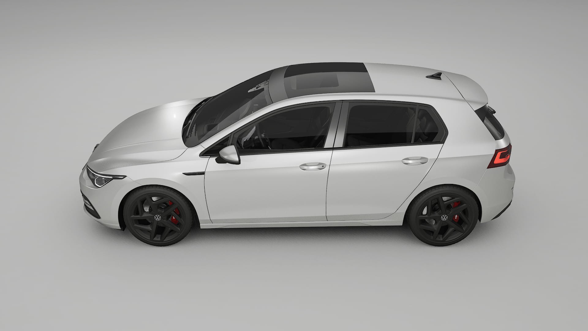 VW Golf Mk8 TPU Lakbeschermingsfolie | OPAL Kleurveranderende PPF – Volledig Voorgesneden Kit