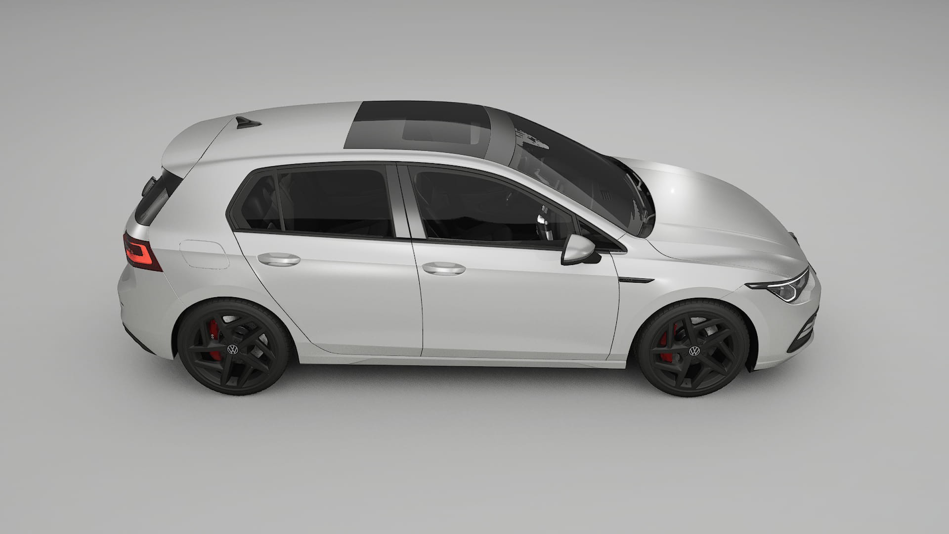 VW Golf Mk8 TPU Lakbeschermingsfolie | OPAL Kleurveranderende PPF – Volledig Voorgesneden Kit