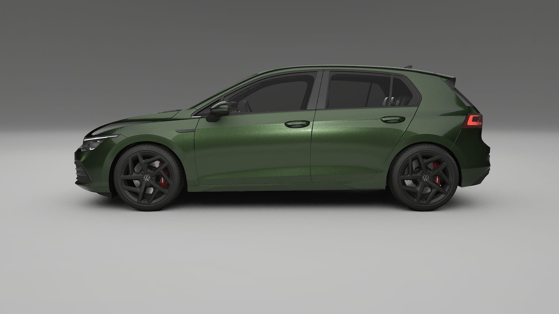 VW Golf Mk8 TPU Lakbeschermingsfolie | LAGOON Kleurveranderende PPF – Volledig Voorgesneden Kit