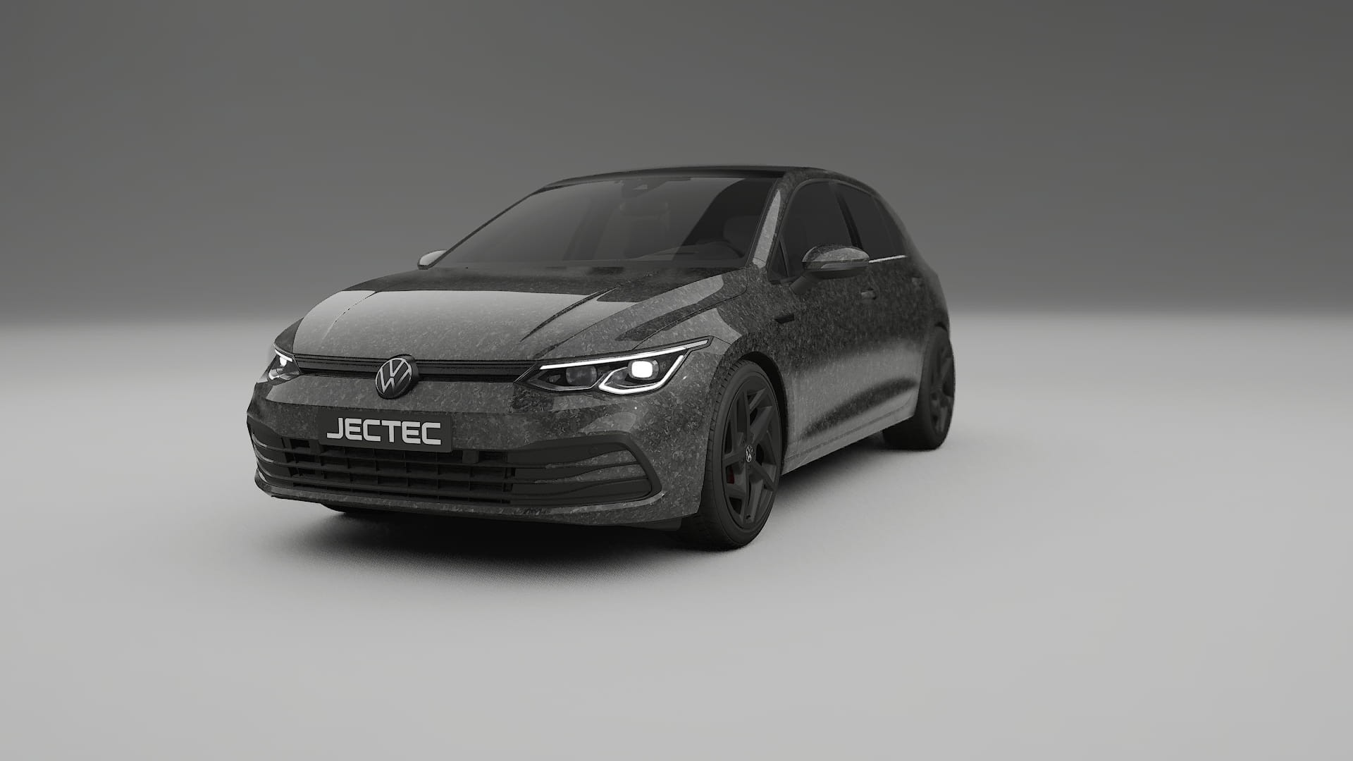 VW Golf Mk8 TPU Lakbeschermingsfolie | FORGED S Kleurveranderende PPF – Volledig Voorgesneden Kit 2