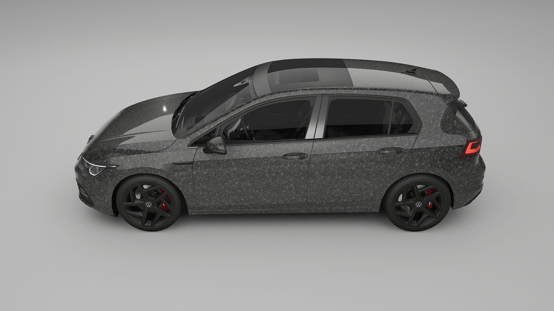VW Golf Mk8 TPU Lakbeschermingsfolie | FORGED S Kleurveranderende PPF – Volledig Voorgesneden Kit