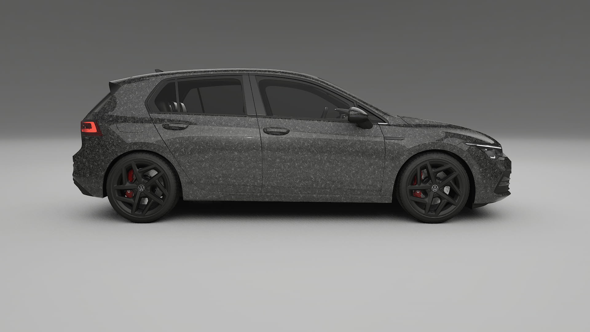 VW Golf Mk8 TPU Lakbeschermingsfolie | FORGED S Kleurveranderende PPF – Volledig Voorgesneden Kit