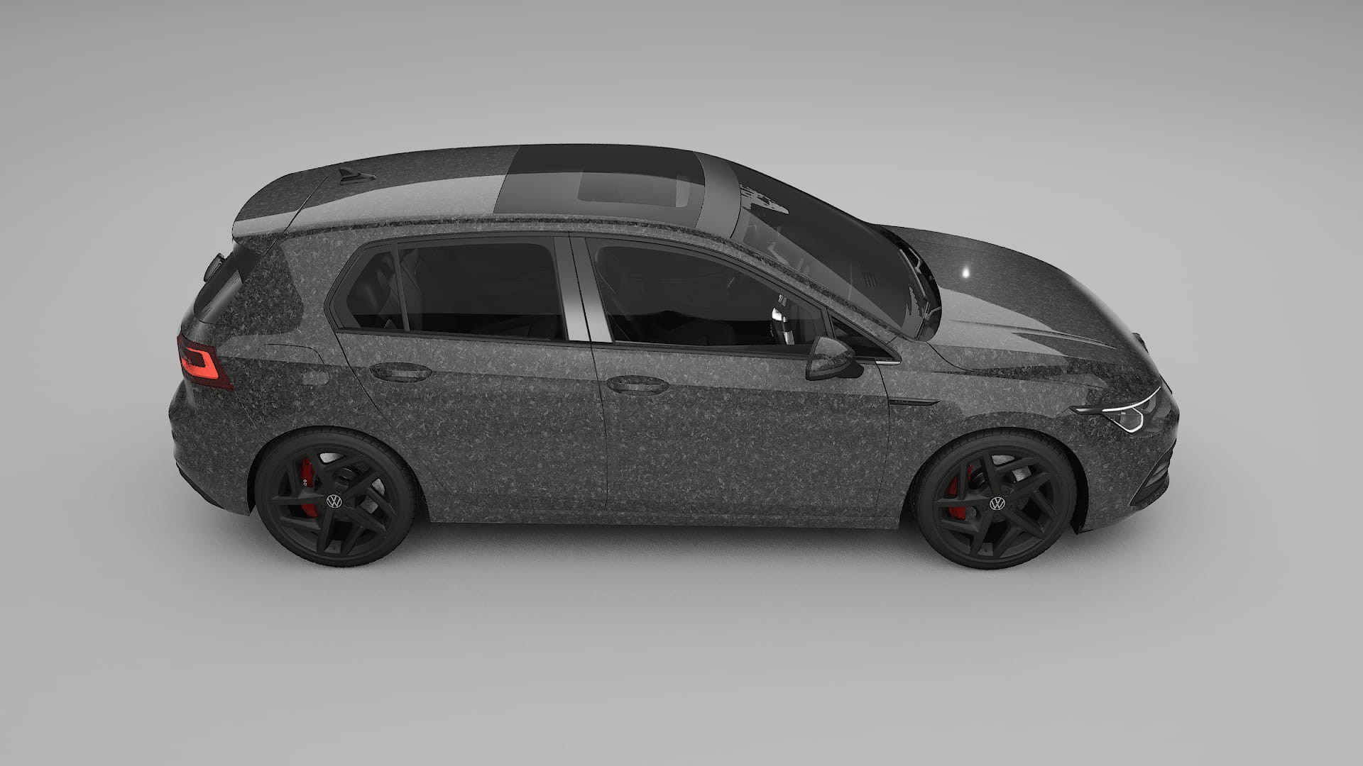 VW Golf Mk8 TPU Lakbeschermingsfolie | FORGED S Kleurveranderende PPF – Volledig Voorgesneden Kit