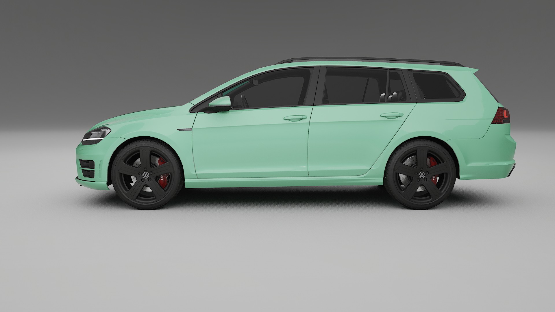 VW Golf Variant Mk7 TPU Lakbeschermingsfolie | DUSTY Kleurveranderende PPF – Volledig Voorgesneden Kit