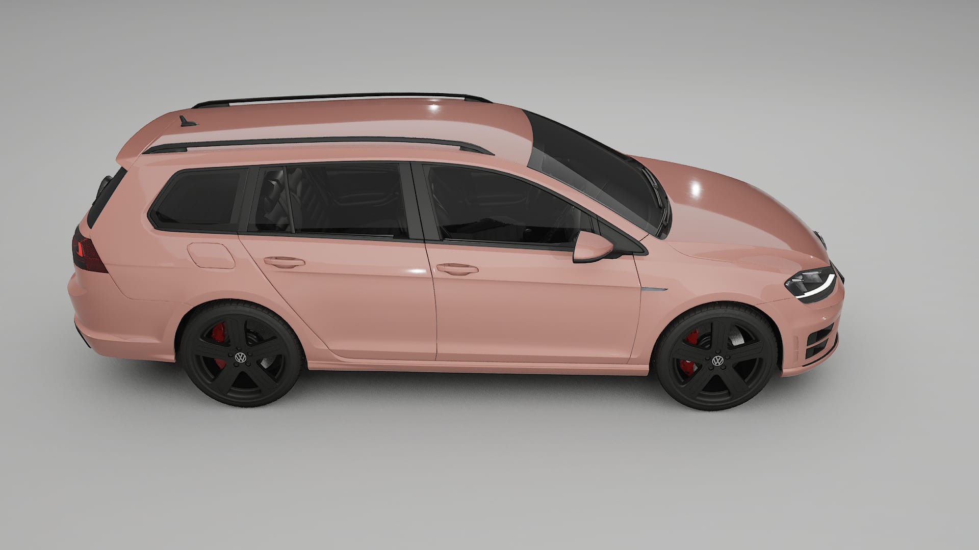 VW Golf Variant Mk7 TPU Lakbeschermingsfolie | BLUSH Kleurveranderende PPF – Volledig Voorgesneden Kit