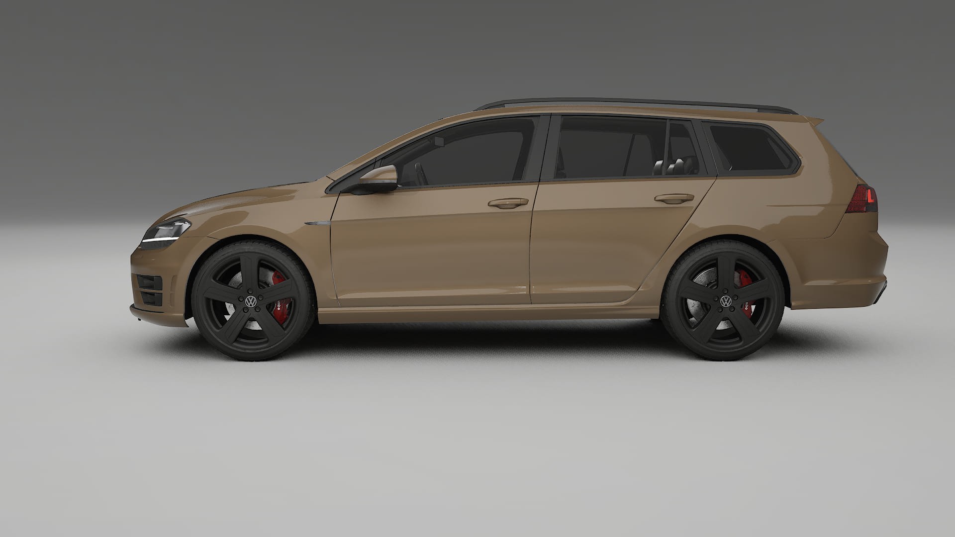 VW Golf Variant Mk7 TPU Lakbeschermingsfolie | SAHARA Kleurveranderende PPF – Volledig Voorgesneden Kit
