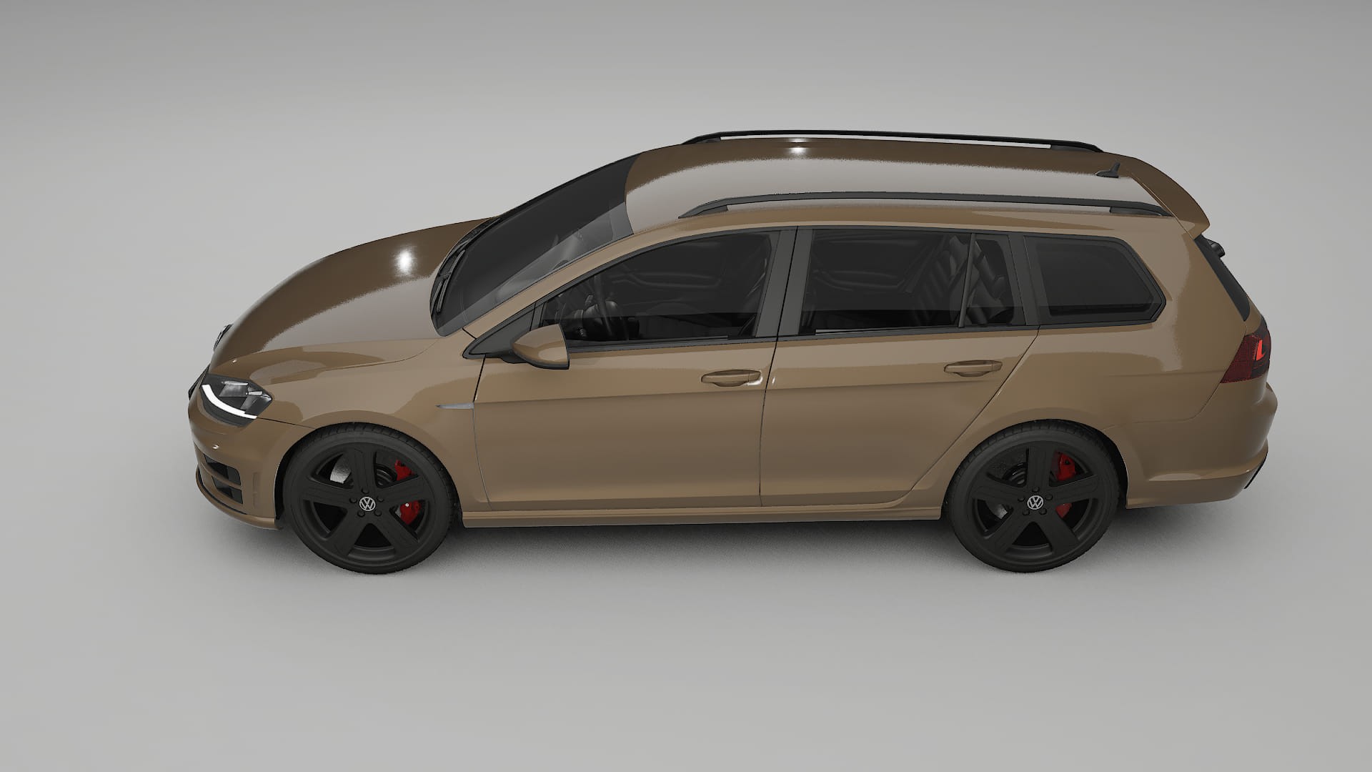 VW Golf Variant Mk7 TPU Lakbeschermingsfolie | SAHARA Kleurveranderende PPF – Volledig Voorgesneden Kit