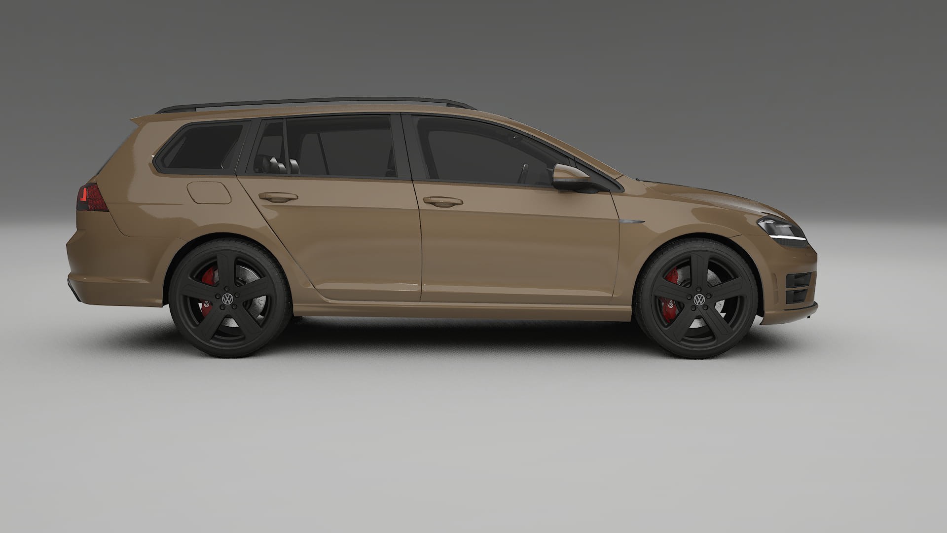 VW Golf Variant Mk7 TPU Lakbeschermingsfolie | SAHARA Kleurveranderende PPF – Volledig Voorgesneden Kit