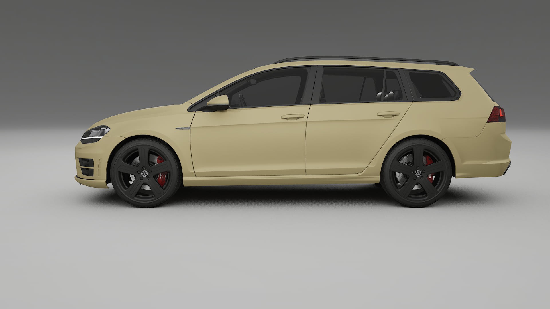 VW Golf Variant Mk7 TPU Lakbeschermingsfolie | SAND Kleurveranderende PPF – Volledig Voorgesneden Kit