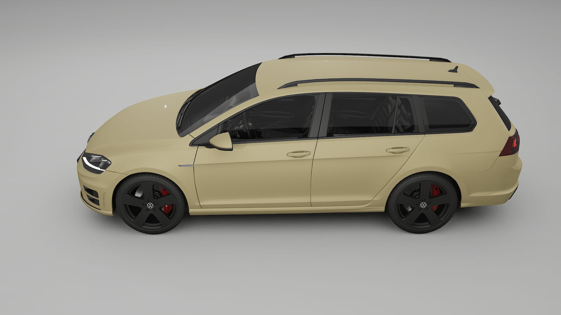 VW Golf Variant Mk7 TPU Lakbeschermingsfolie | SAND Kleurveranderende PPF – Volledig Voorgesneden Kit