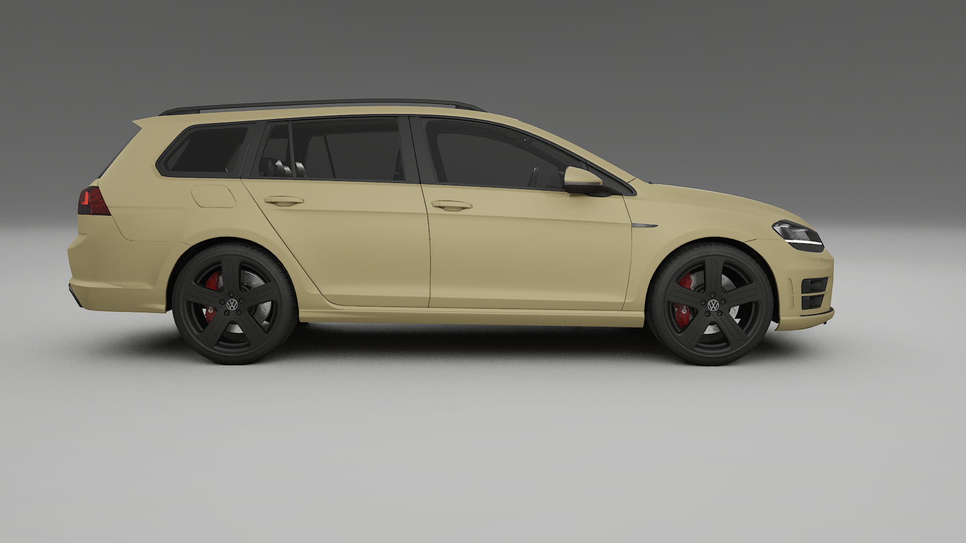 VW Golf Variant Mk7 TPU Lakbeschermingsfolie | SAND Kleurveranderende PPF – Volledig Voorgesneden Kit