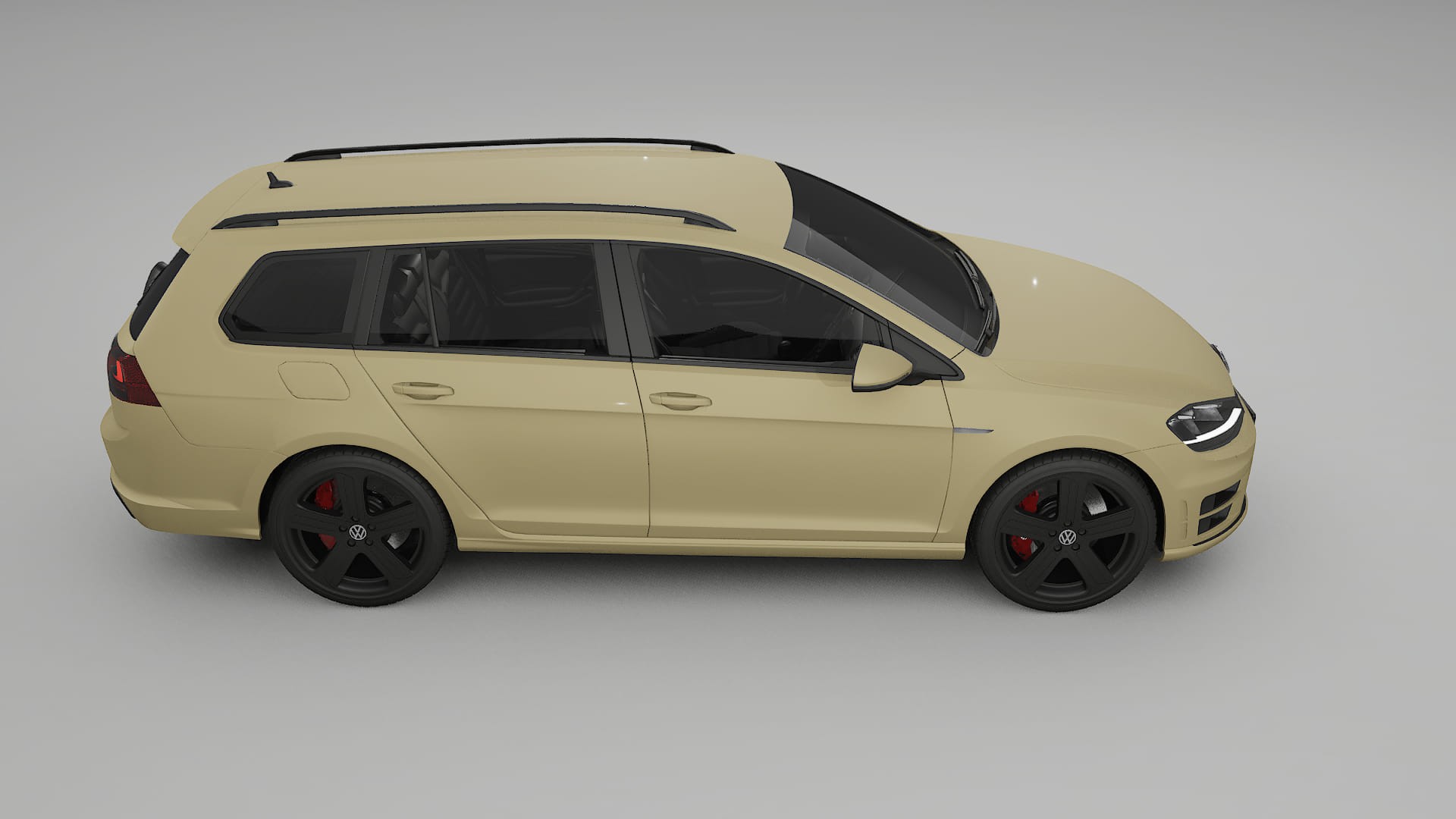 VW Golf Variant Mk7 TPU Lakbeschermingsfolie | SAND Kleurveranderende PPF – Volledig Voorgesneden Kit