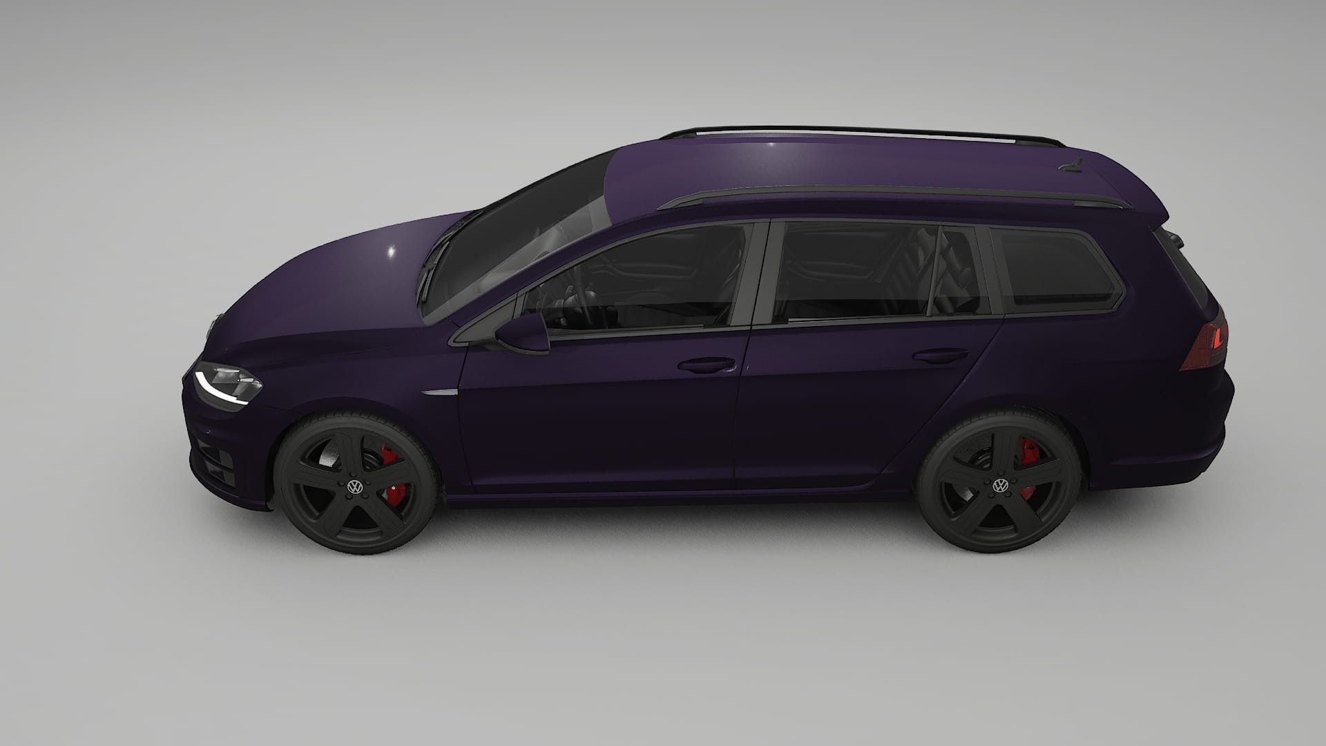 VW Golf Variant Mk7 TPU Lakbeschermingsfolie | VIOLET Kleurveranderende PPF – Volledig Voorgesneden Kit