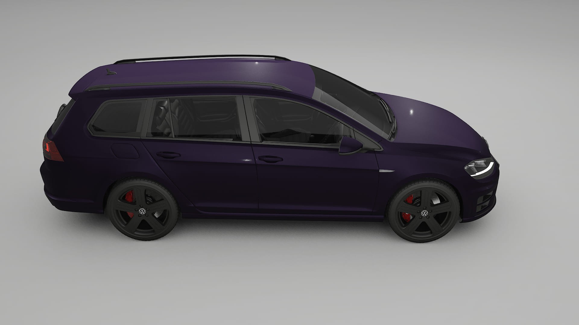 VW Golf Variant Mk7 TPU Lakbeschermingsfolie | VIOLET Kleurveranderende PPF – Volledig Voorgesneden Kit