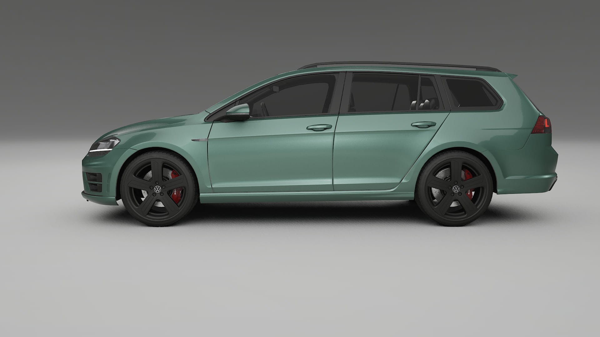 VW Golf Variant Mk7 TPU Lakbeschermingsfolie | EVERGREEN Kleurveranderende PPF – Volledig Voorgesneden Kit