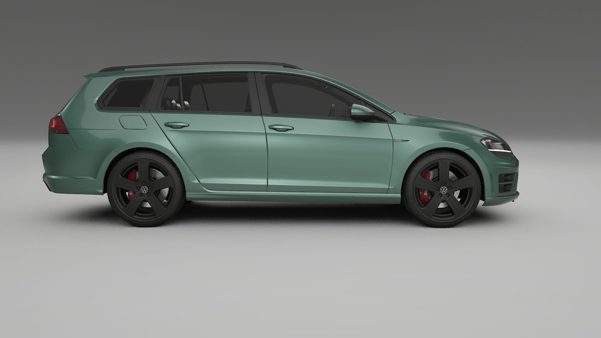 VW Golf Variant Mk7 TPU Lakbeschermingsfolie | EVERGREEN Kleurveranderende PPF – Volledig Voorgesneden Kit