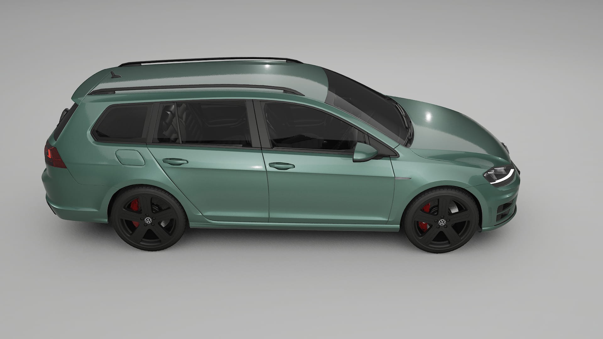 VW Golf Variant Mk7 TPU Lakbeschermingsfolie | EVERGREEN Kleurveranderende PPF – Volledig Voorgesneden Kit