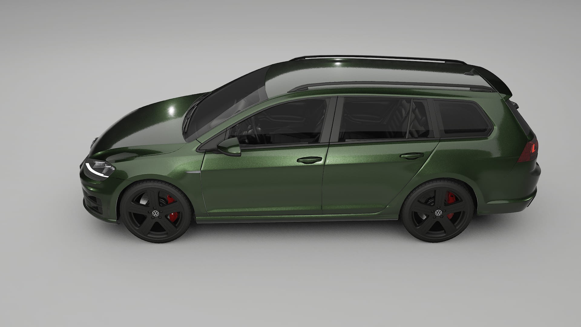 VW Golf Variant Mk7 TPU Lakbeschermingsfolie | LAGOON Kleurveranderende PPF – Volledig Voorgesneden Kit