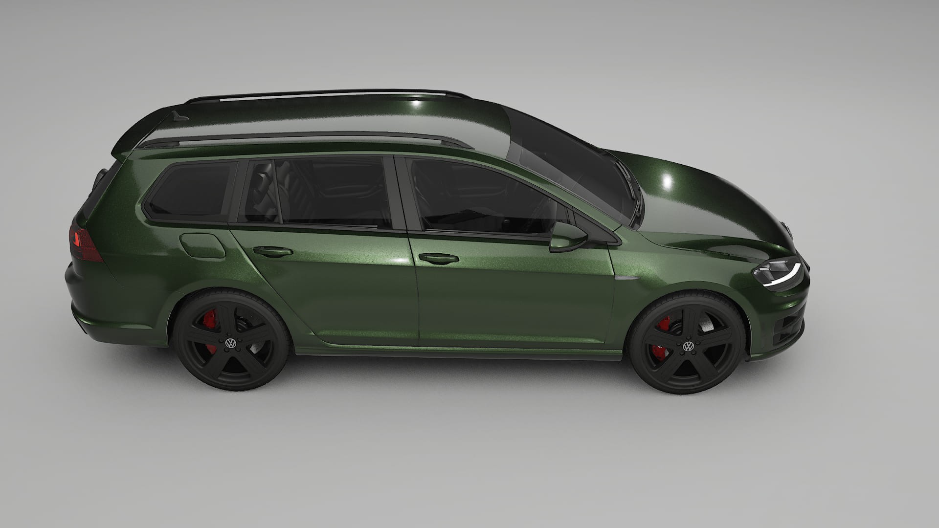 VW Golf Variant Mk7 TPU Lakbeschermingsfolie | LAGOON Kleurveranderende PPF – Volledig Voorgesneden Kit