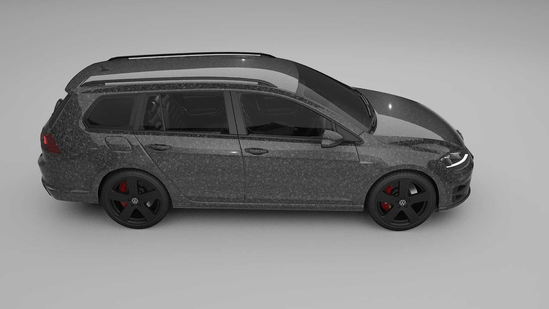 VW Golf Variant Mk7 TPU Lakbeschermingsfolie | FORGED S Kleurveranderende PPF – Volledig Voorgesneden Kit