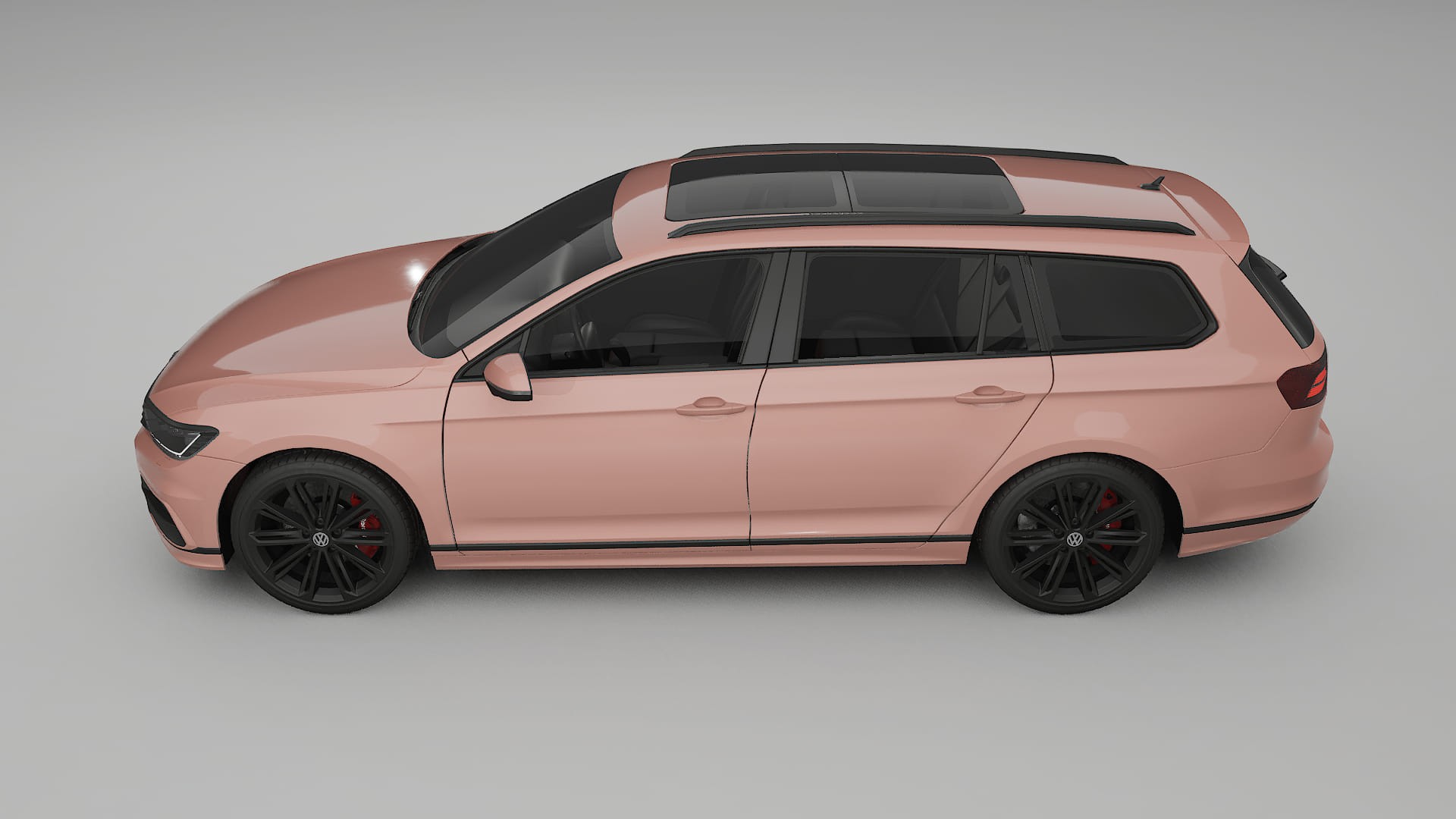 VW Passat Variant R B8 TPU Lakbeschermingsfolie | BLUSH Kleurveranderende PPF – Volledig Voorgesneden Kit