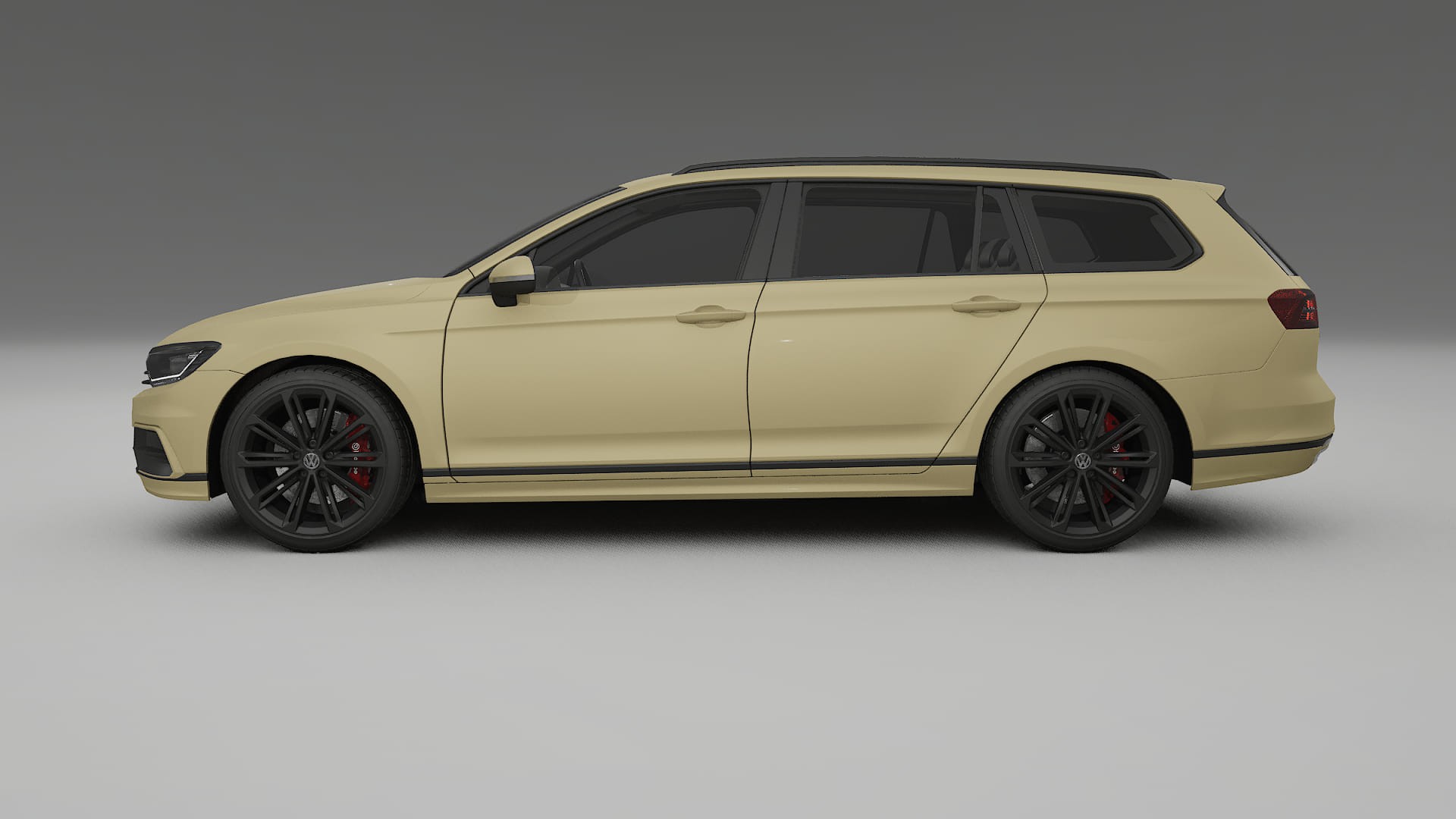 VW Passat Variant R B8 TPU Lakbeschermingsfolie | SAND Kleurveranderende PPF – Volledig Voorgesneden Kit