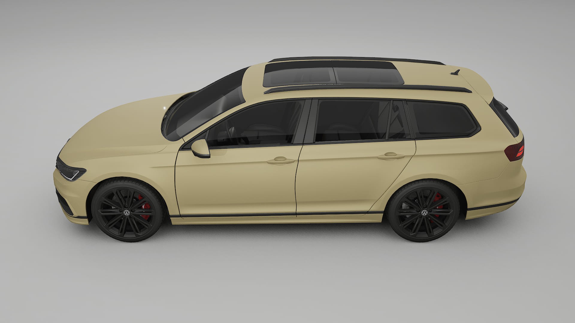 VW Passat Variant R B8 TPU Lakbeschermingsfolie | SAND Kleurveranderende PPF – Volledig Voorgesneden Kit