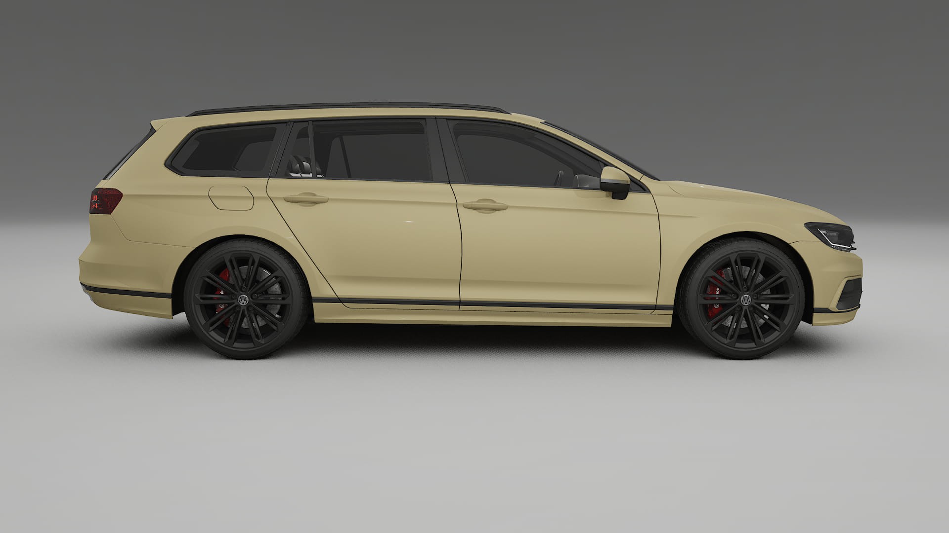 VW Passat Variant R B8 TPU Lakbeschermingsfolie | SAND Kleurveranderende PPF – Volledig Voorgesneden Kit