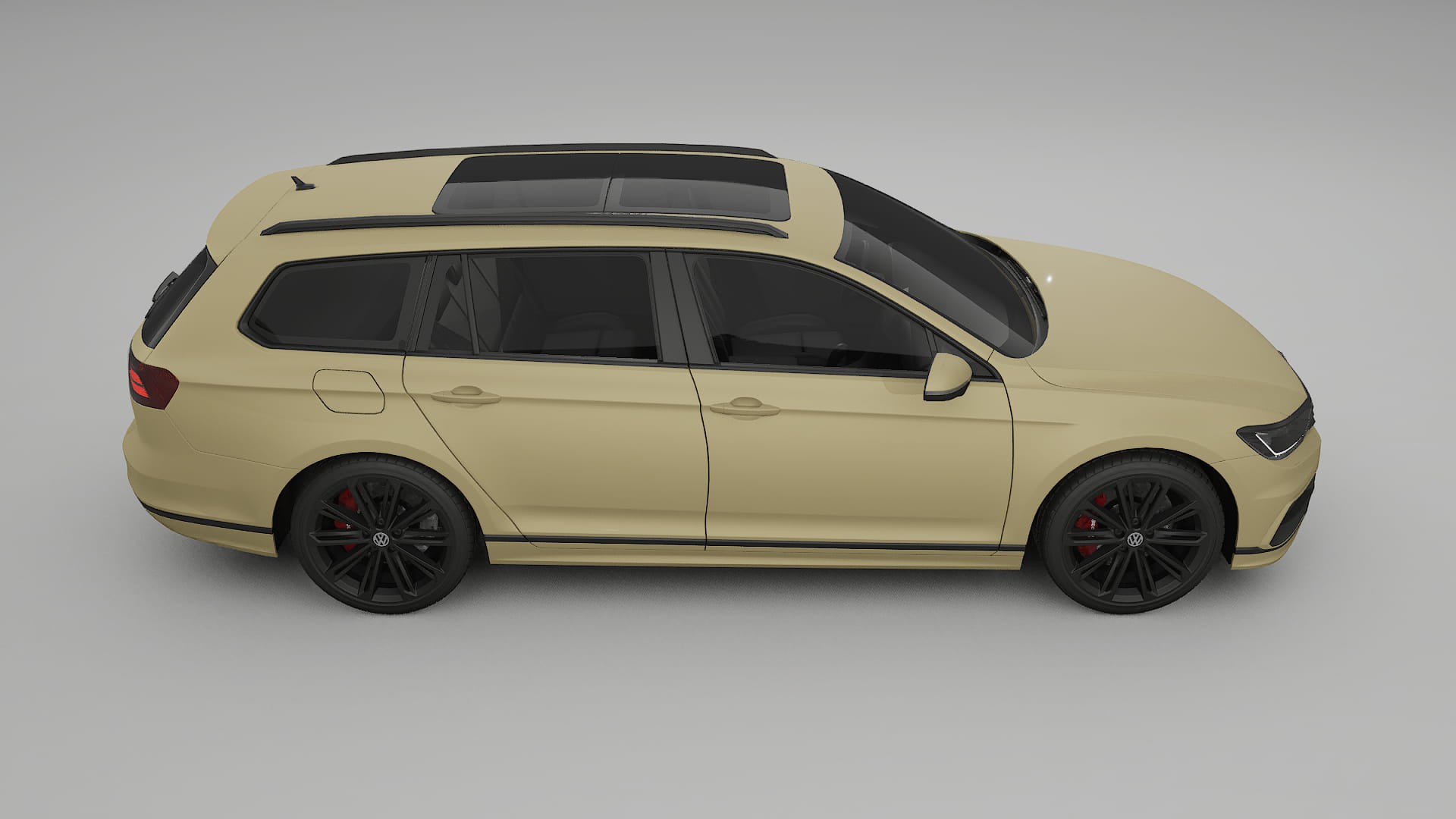 VW Passat Variant R B8 TPU Lakbeschermingsfolie | SAND Kleurveranderende PPF – Volledig Voorgesneden Kit