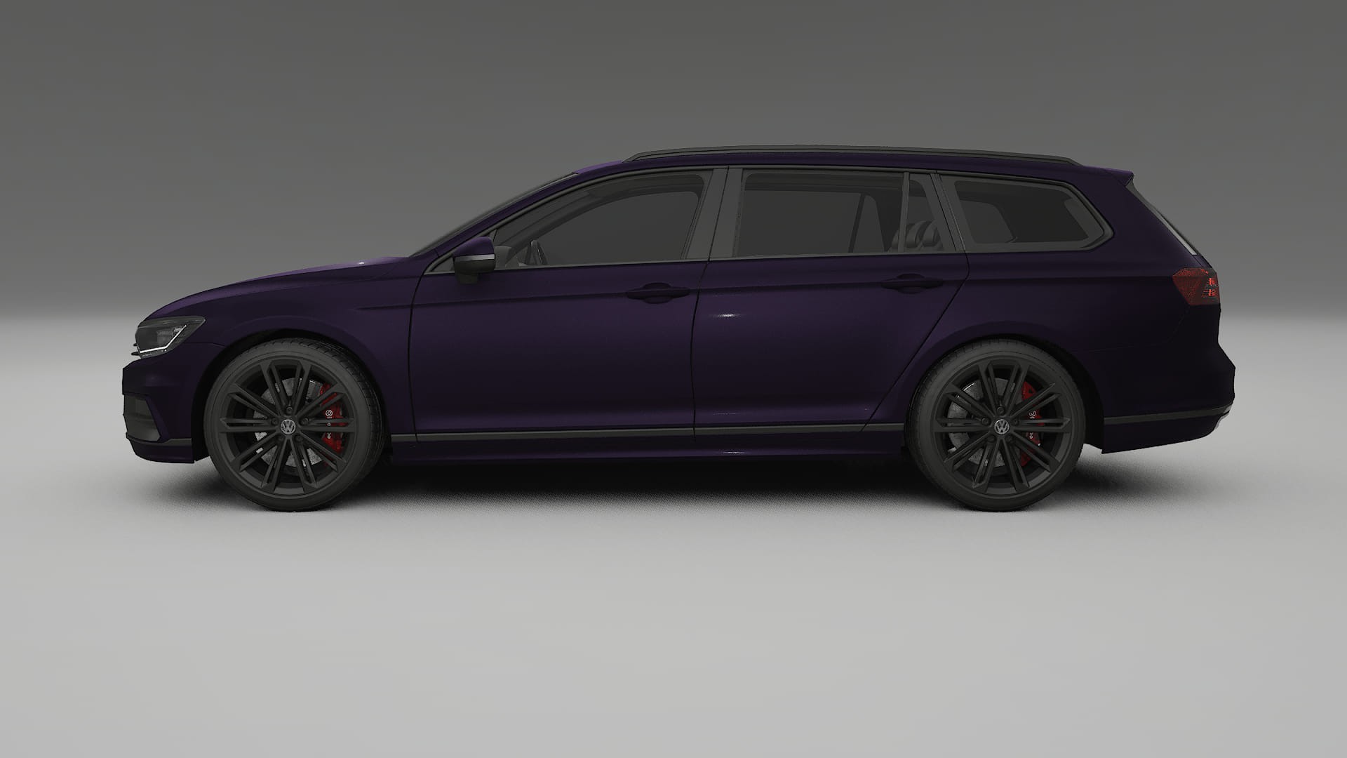 VW Passat Variant R B8 TPU Lakbeschermingsfolie | VIOLET Kleurveranderende PPF – Volledig Voorgesneden Kit