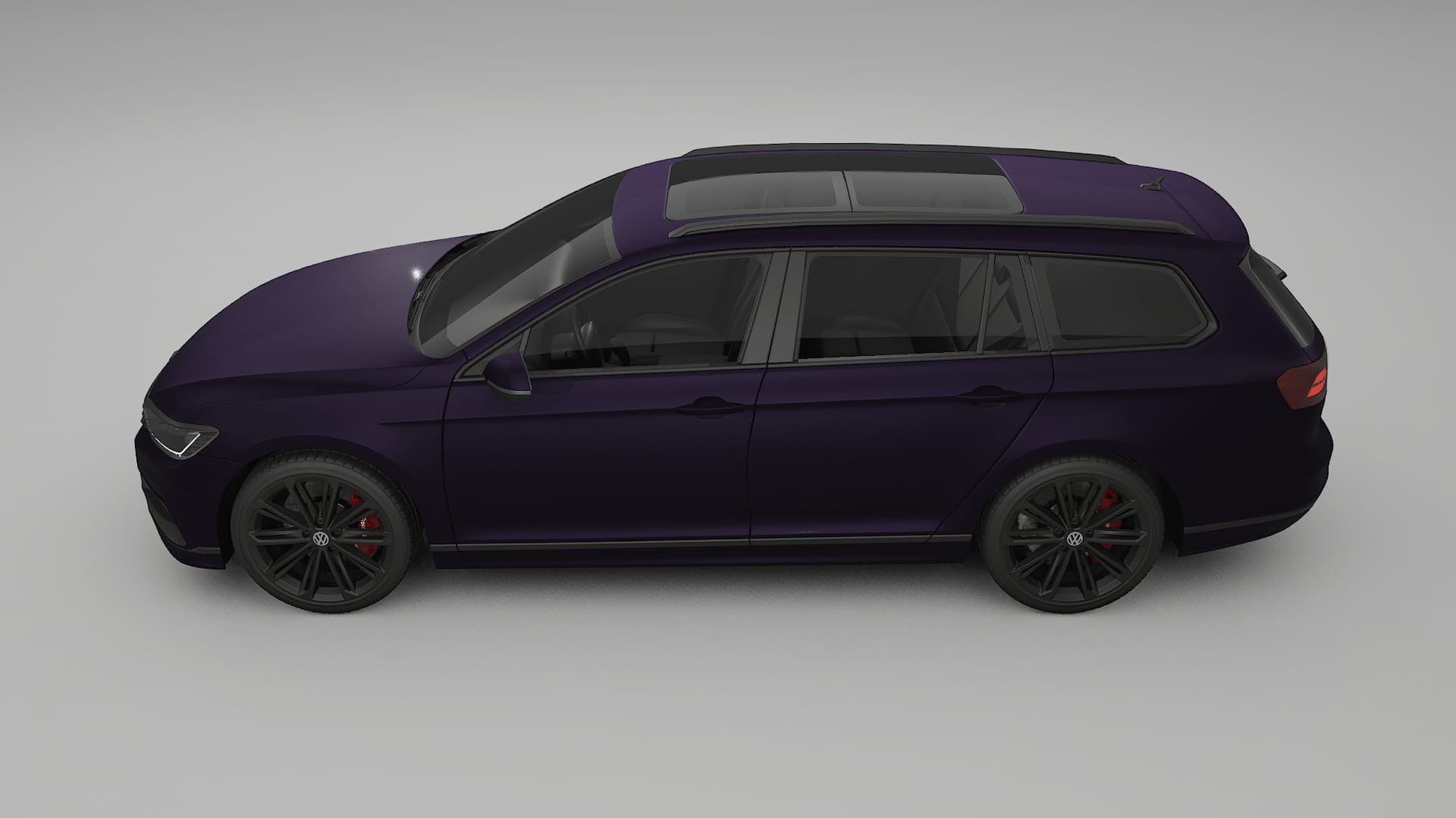 VW Passat Variant R B8 TPU Lakbeschermingsfolie | VIOLET Kleurveranderende PPF – Volledig Voorgesneden Kit