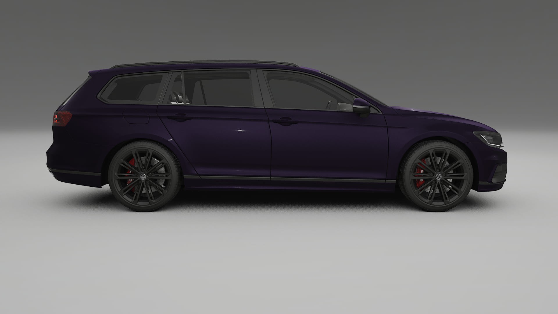 VW Passat Variant R B8 TPU Lakbeschermingsfolie | VIOLET Kleurveranderende PPF – Volledig Voorgesneden Kit