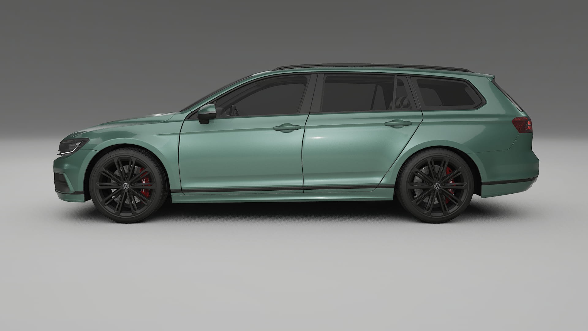 VW Passat Variant R B8 TPU Lakbeschermingsfolie | EVERGREEN Kleurveranderende PPF – Volledig Voorgesneden Kit