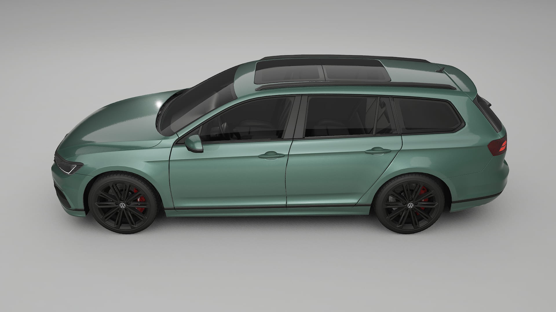 VW Passat Variant R B8 TPU Lakbeschermingsfolie | EVERGREEN Kleurveranderende PPF – Volledig Voorgesneden Kit