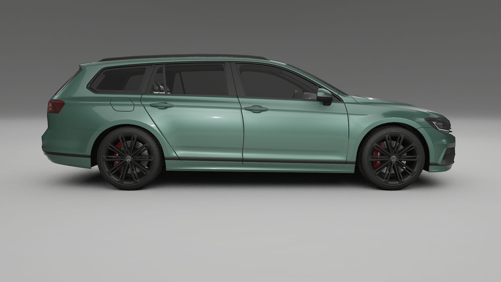 VW Passat Variant R B8 TPU Lakbeschermingsfolie | EVERGREEN Kleurveranderende PPF – Volledig Voorgesneden Kit