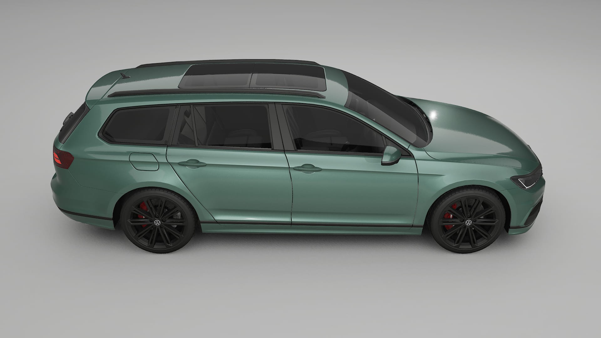 VW Passat Variant R B8 TPU Lakbeschermingsfolie | EVERGREEN Kleurveranderende PPF – Volledig Voorgesneden Kit