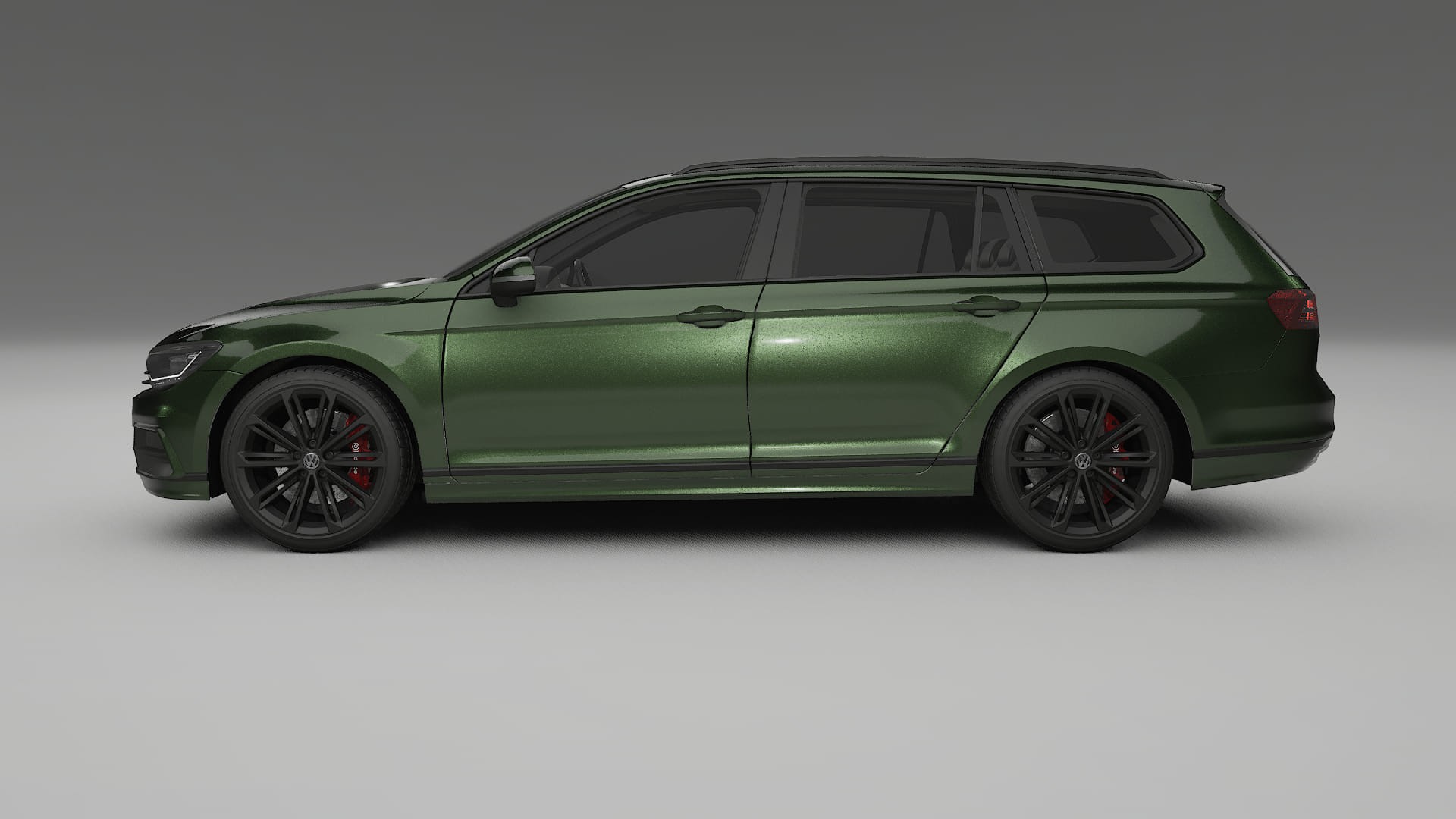 VW Passat Variant R B8 TPU Lakbeschermingsfolie | LAGOON Kleurveranderende PPF – Volledig Voorgesneden Kit