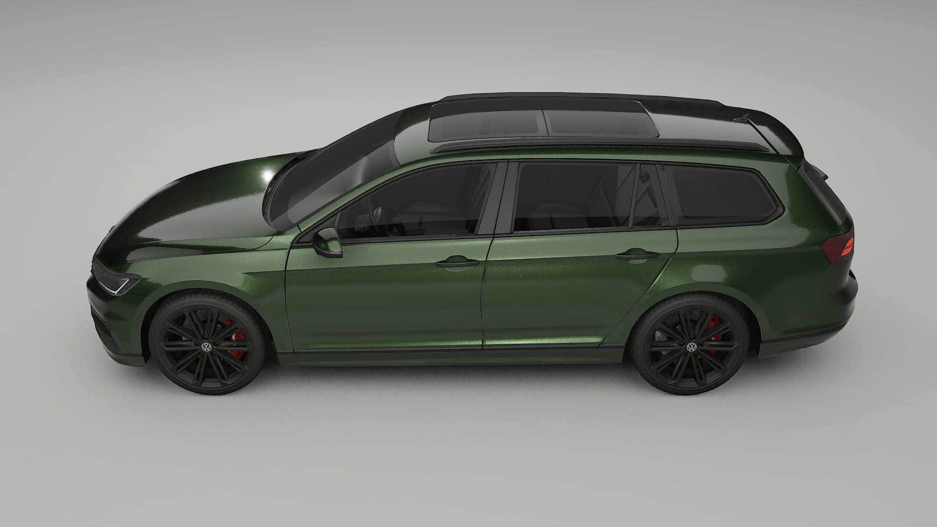 VW Passat Variant R B8 TPU Lakbeschermingsfolie | LAGOON Kleurveranderende PPF – Volledig Voorgesneden Kit