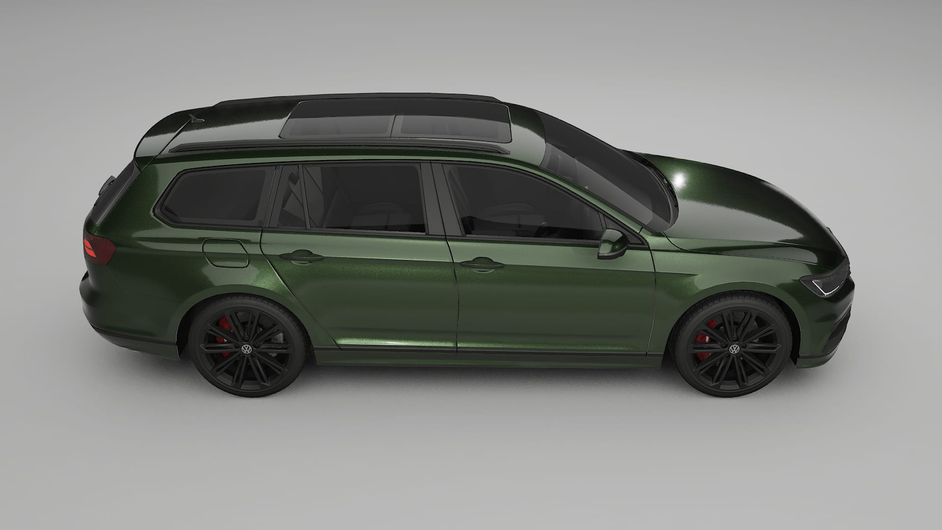 VW Passat Variant R B8 TPU Lakbeschermingsfolie | LAGOON Kleurveranderende PPF – Volledig Voorgesneden Kit