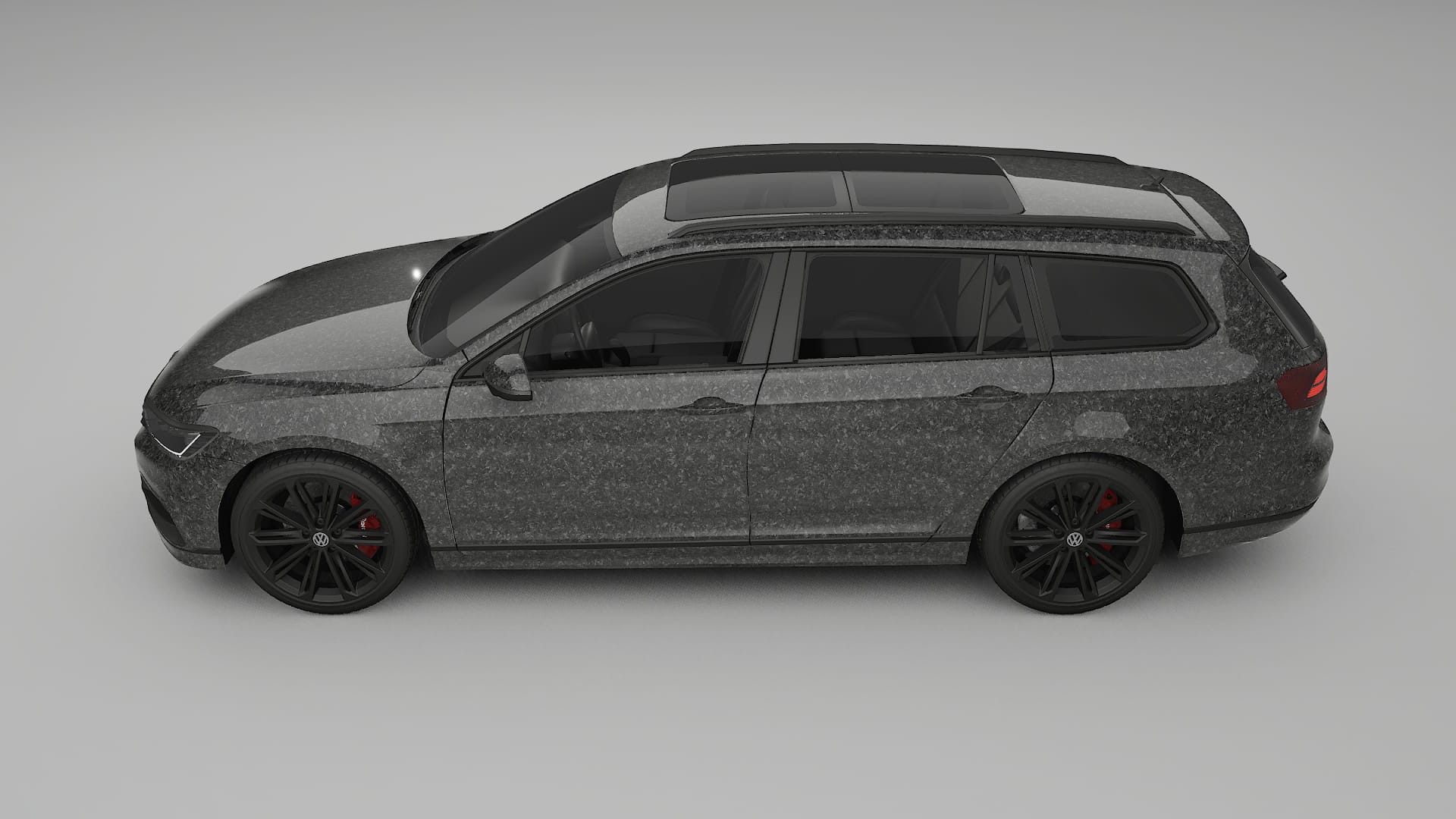 VW Passat Variant R B8 TPU Lakbeschermingsfolie | FORGED S Kleurveranderende PPF – Volledig Voorgesneden Kit