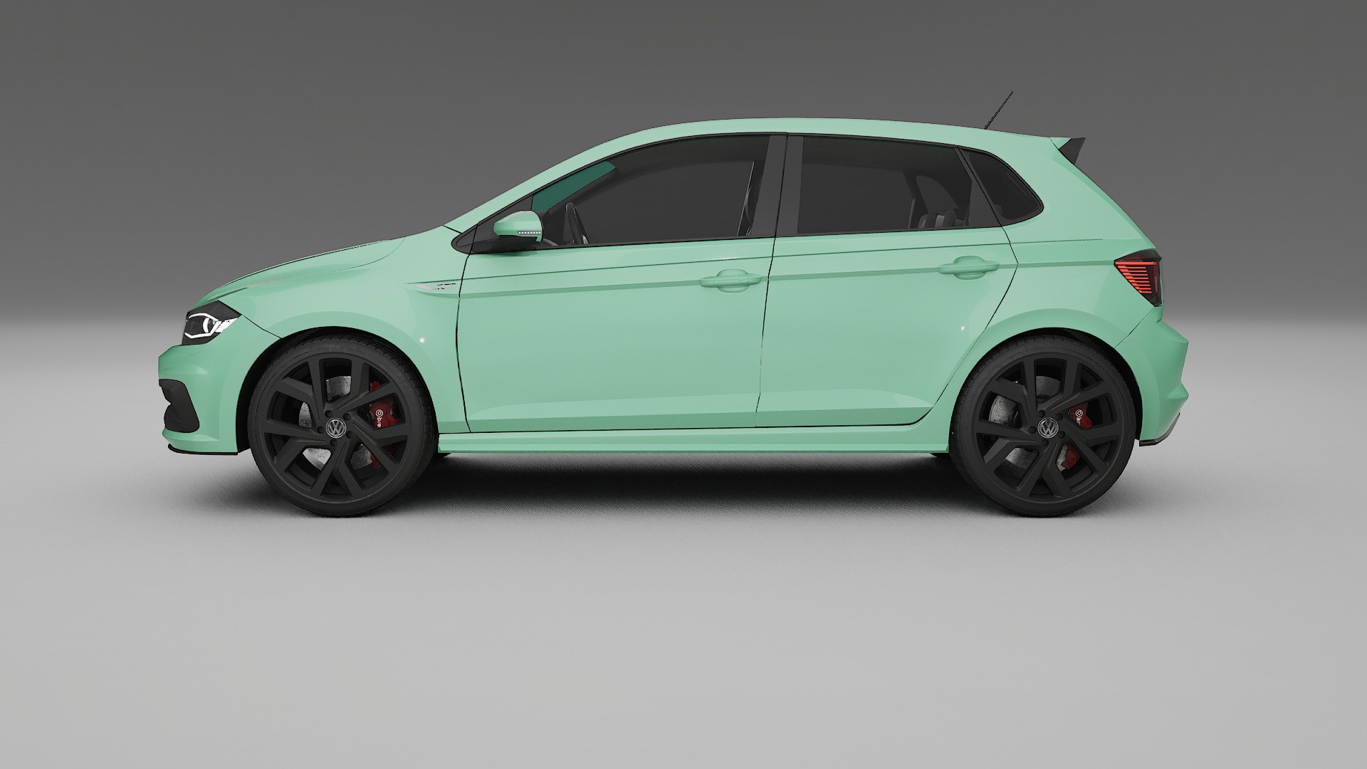 VW Polo GTI VI TPU Lakbeschermingsfolie | DUSTY Kleurveranderende PPF – Volledig Voorgesneden Kit