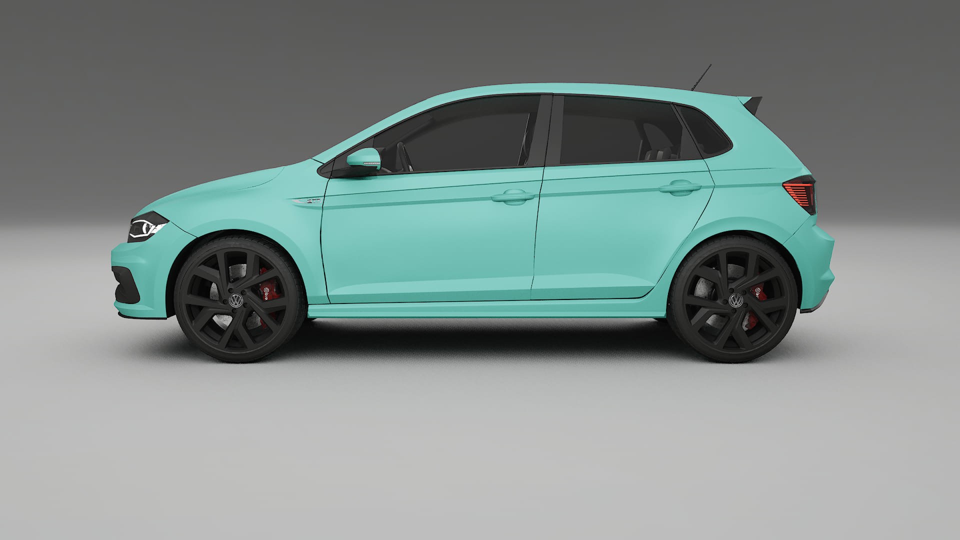 VW Polo GTI VI TPU Lakbeschermingsfolie | FROST Kleurveranderende PPF – Volledig Voorgesneden Kit